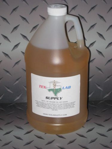 Tex lab supply 5 gallons sesame oil usp grade - sterile for sale