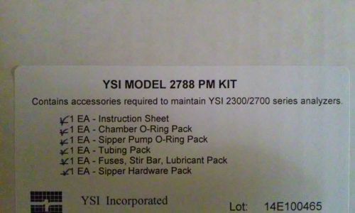 YSI™ Preventative Maintenance Kit for Analyzer Cat# 2788 (Lot #2)