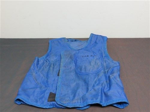 Blue Lead Vest Used Condition
