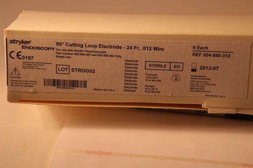 Stryker 90 degree cutting loop resectoscope electrode 24f 504-880-312