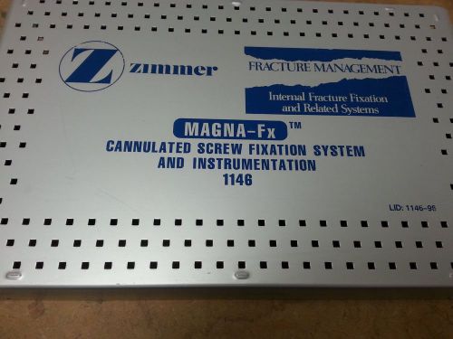 Zimmer Magna-Fx Cannulated Screw Fixation System &amp; Instrumentation - 1146