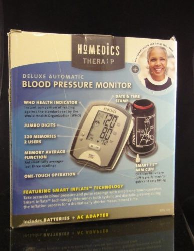 Homedics Deluxe Automatic  Blood Pressure Monitor  BPA-101