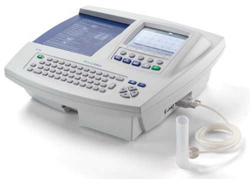 Welch allyn cp 200 electrocardiographs interpretative 12 lead multichannel ecg for sale