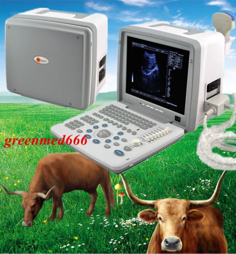 Factory VET VeterinaryFull Digital Portable Ultrasound Scanner + Convex Probe 3D