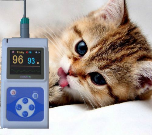 Vet pulse oximeter,blood oxygen saturation,SPO2 monitor,pulse rate CMS60D-VET