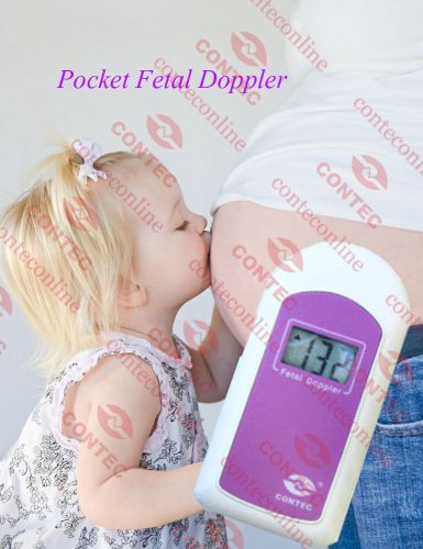 Prenatal Fetal Doppler Baby Heart Monitor heart beat monitor + gel