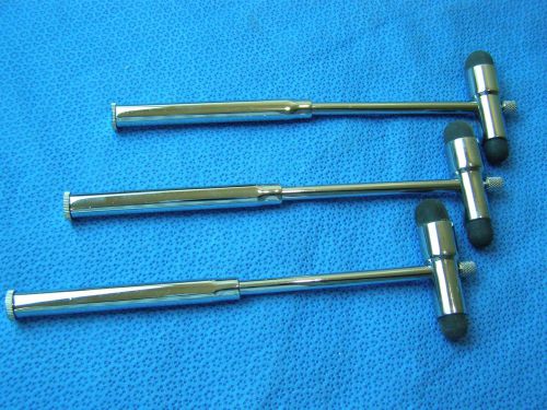 3-Buck Hammer ,Brush &amp; Needle) 7-3/4&#034; Diagnostic Exam Medical Instruments