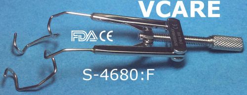 FDA Registered &amp; CE MarkSS Non Sterile Lieberman Eye Speculum Fenestrated Blade