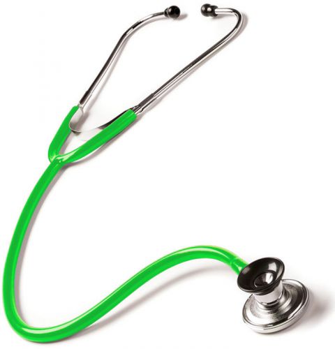 Prestige Medical SpragueLite Stethoscope, Neon Green, Adult and Pediatric, NEW!