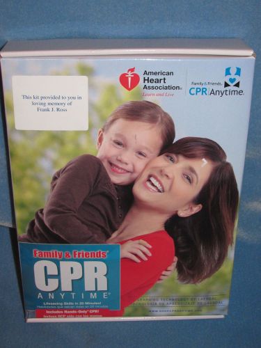 American heart association family &amp; friends cpr anytime, cpr training kit for sale