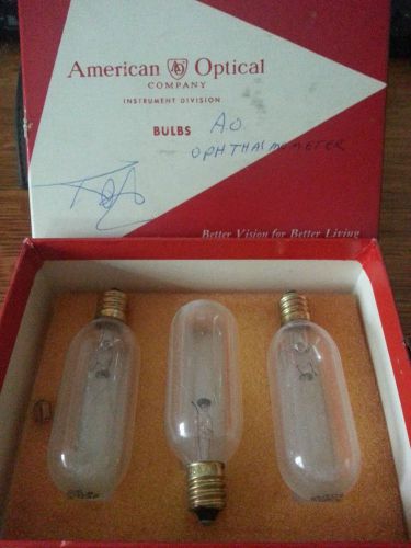 AO Ophthalmometer - Replacement Set of 3 Bulbs for Target Illumination