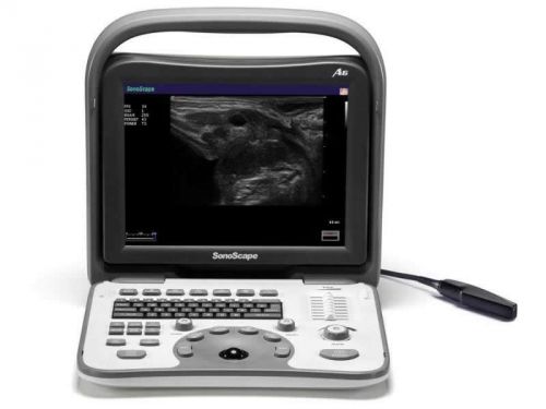 Sonoscape a6v best portable veterinary ultrasound with probe rectal 5-12 mhz for sale