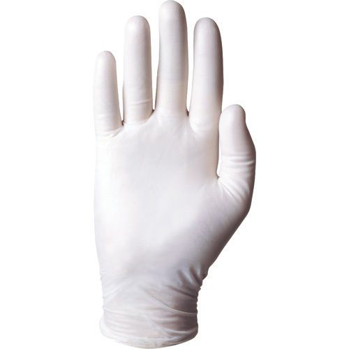 Ansell dura-touch 34-715 vinyl,powdered,5 mils, clear,100 gloves per box - large for sale