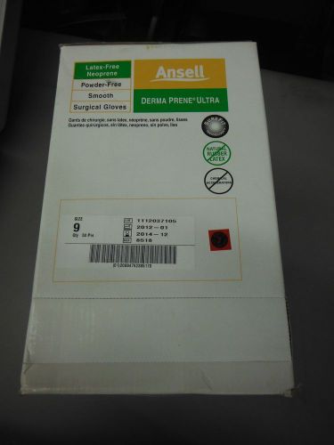 Ansell derma prene ultra latex-free neoprene lot of 93 size 7.5 ref 8515 for sale
