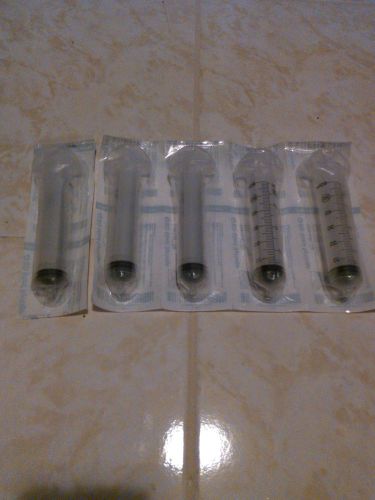 NEW - BD 60ML SYRINGE LUER LOK TIP - 309653 - 5 Units - Expire Date 2019