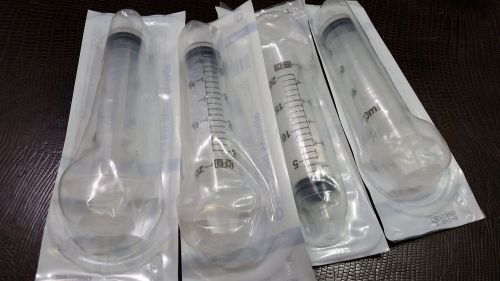4 pack lot bd 20ml syringe luer lock - no needle 309661 for sale