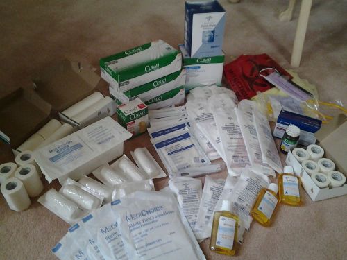Large lot medical wound care supplies for sale