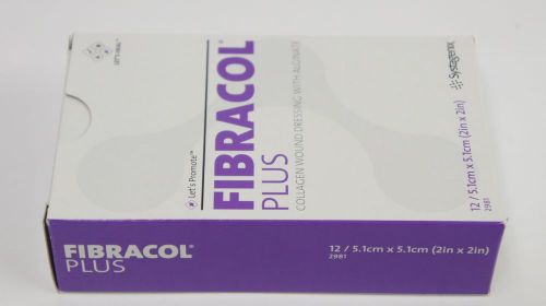Systagenix 2981 Fibracol Plus Collagen Wound Dressing 2” x 2” ~ BOX OF 12