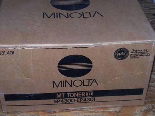 Minolta EP4300/EP4301 Toner -- Older Stock -- New Box