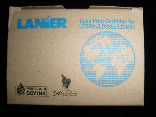 Genuine Lanier CYAN Print Cartridge LD328c/LD335c/LD345c 888367 4800286 R1