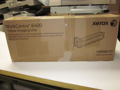 NEW Genuine Xerox 108R00777 Yellow Imaging Unit for the WorkCentre 6400