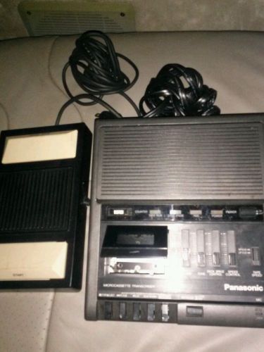 Panasonic RR-930 RP-2692 Microcassette Dictation Transcriber Recorder Foot Pedal