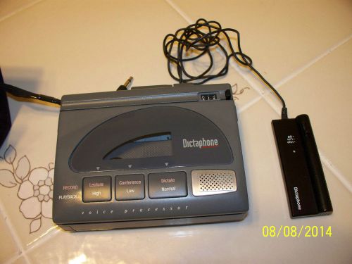 Dictaphone 2223 voice processor with ac adapter and conference microphone for sale