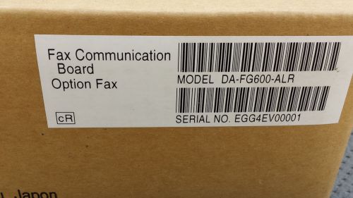 Panasonic Copier Fax Module DQ - FG600
