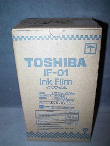 NEW Toshiba IF-01 Ink Film 1 Roll