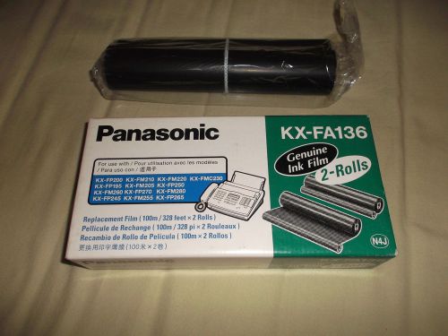 Panasonic KX-FA136  Replacement Film Toner 1 Roll New