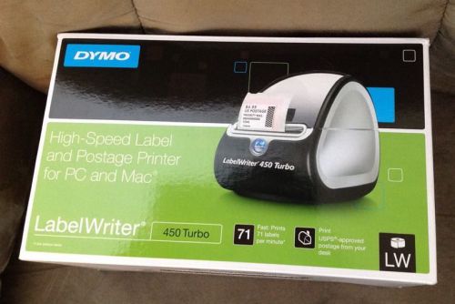 Labelwriter dymo 450 turbo label/postage printer for pc &amp; mac office supplies for sale