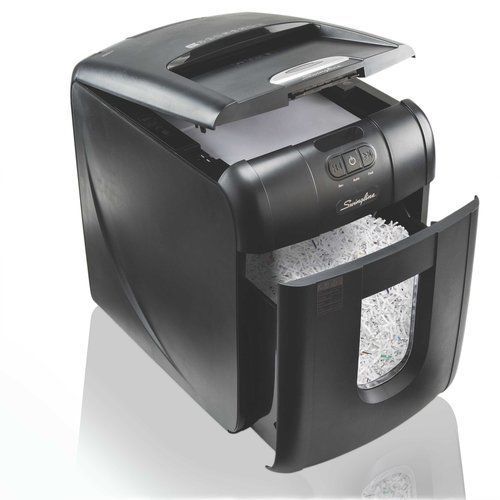 Swingline Stack-and-Shred 100M Hands Free Micro Cut Shredder - 1758571 Free Ship