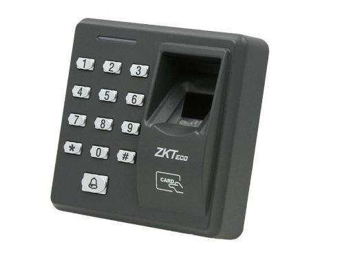 Zksoftware super mini size x7 fingerprint  access control finger id card reader for sale
