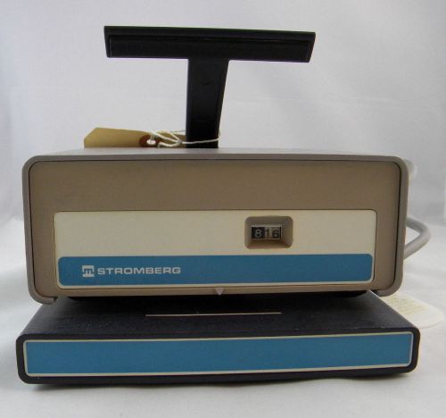 Stromberg 225 time recorder stamp  with key for sale