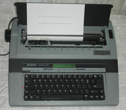 Swintec 2400DM  Word Processor Typewriter