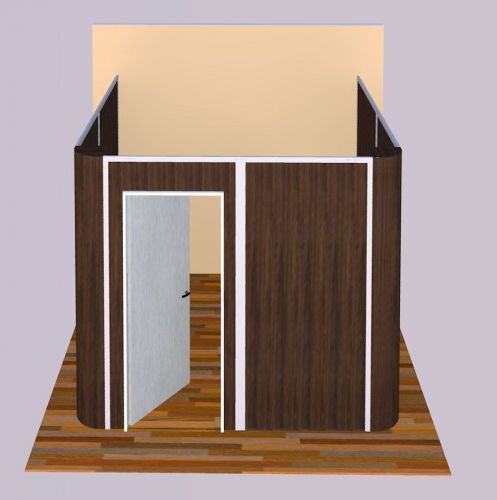 Sunwalls modular walls - 3 walled &#034;u&#034; shaped rounded upgrade 10x10 for sale