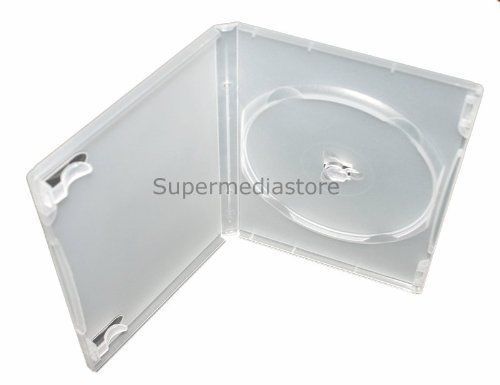 Empty DVBR12BRCL Standard Clear Replacement 5 Boxes / Cases for Single Blu-Ray M