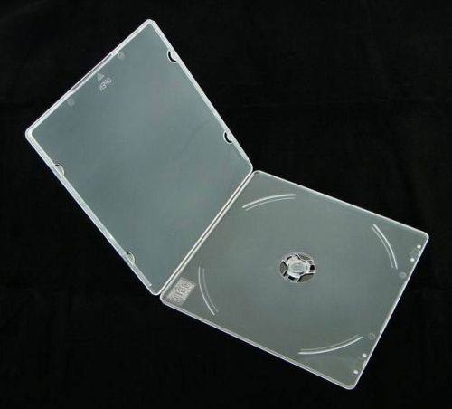 400 NEW SUPER CLEAR 5MM SLIM POLY CASES w/SLEEVE HM5