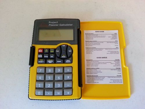 Project Planner Calculator
