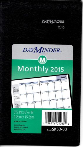 DayMinder - AT-A-GLANCE - 2015 pocket calendar - monthly
