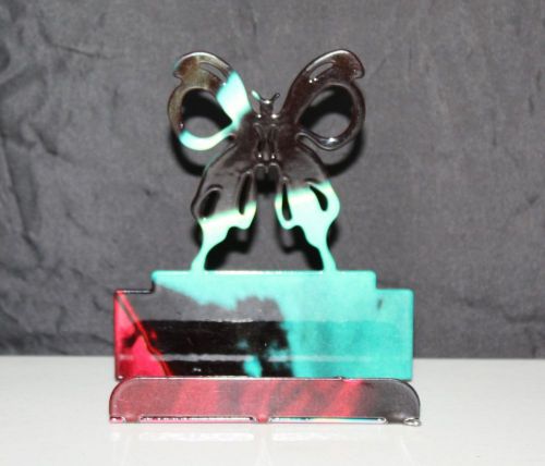 STEEL IMAGES - Butterfly Business Card Holder