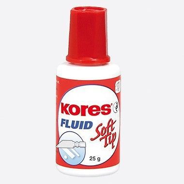 (6,08Ђ/100ml) korrekturfluid kores fluid soft tip 25ml for sale