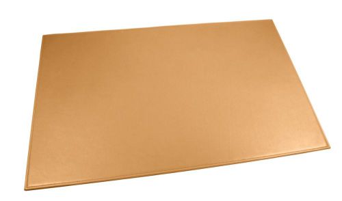 LUCRIN - Large desk pad 23.6 x 15.7 inches - Smooth Cow Leather - Natural
