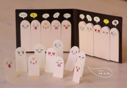 Hot sell 200pcs ten fingers sticker post-it bookmark flag lovely sticky note for sale