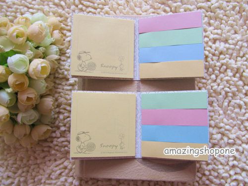 4 x M&amp;G Cute Sticker Post-It Bookmark Point It Marker Memo Flags Sticky Notes