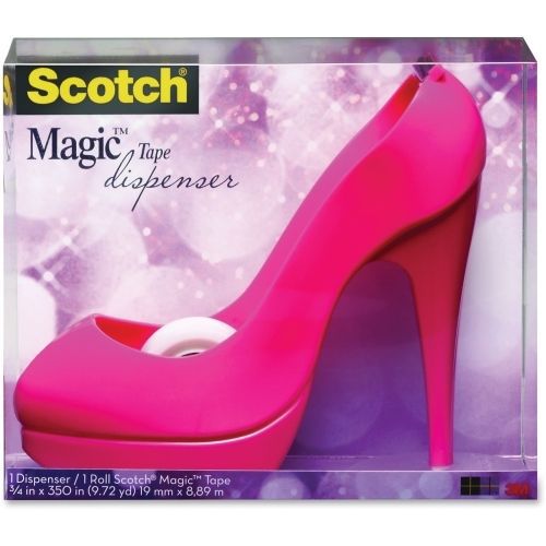 Scotch Breast Cancer Awareness Magic Tape Shoe Dispenser -Honeysuckle