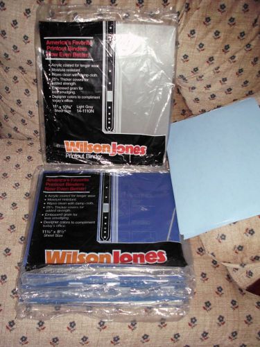 6 New  Wilson Jones Print Out Data Folder Binder