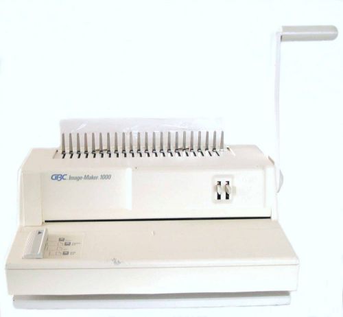 GBC Image-Maker 1000 Comb Binding Machine Model #IM1000
