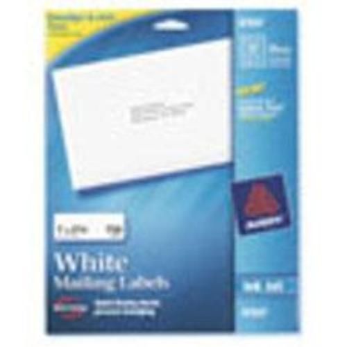 Avery Label Ink Jet White 25 Sheet Address 1&#039;&#039; x 2-5/8&#039;&#039; 750 Count