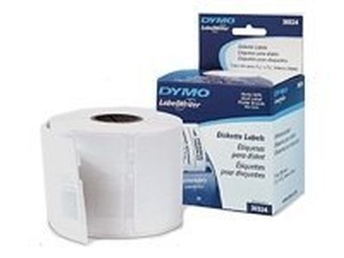 DYMO - Diskette labels - black on white - 2.125 in x 2.75 in 220 label(s)  30324